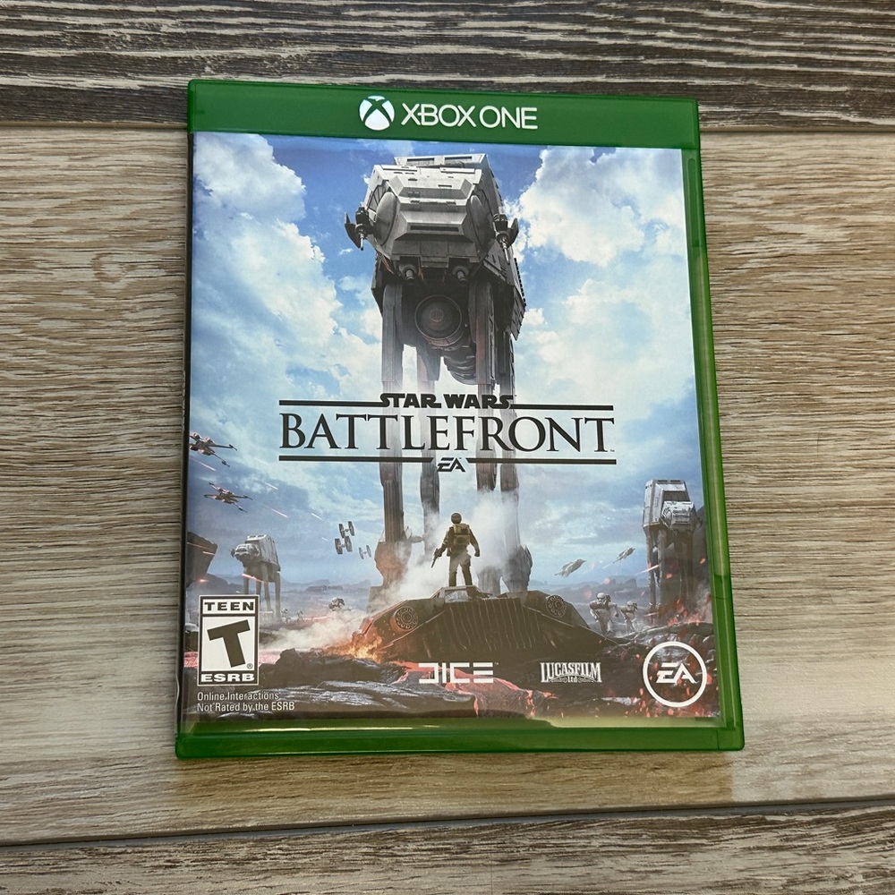 Star Wars Battlefront XBox Lucasfilms EA Rated T Teen